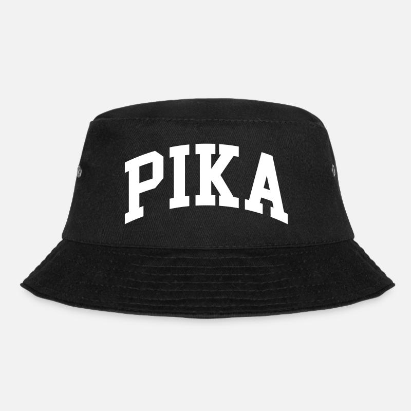 Pika - Bucket Hat - Schwarz