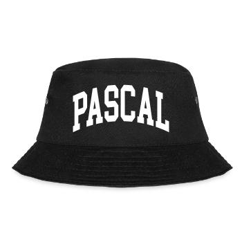 Pascal - Bucket Hat - Schwarz - Vorne - Lela (165cm)