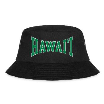 Hawaii - Bucket Hat - Schwarz - Vorne - Lela (165cm)