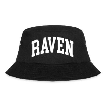 Raven - Bucket Hat - Schwarz - Vorne - Lela (165cm)