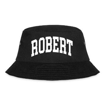 Robert - Bucket Hat - Schwarz - Vorne - Lela (165cm)