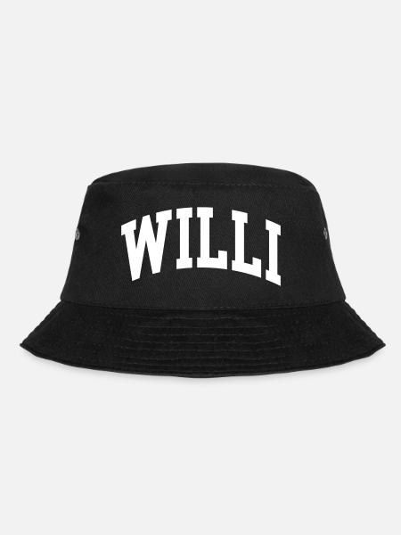 Willi - Bucket Hat - Schwarz
