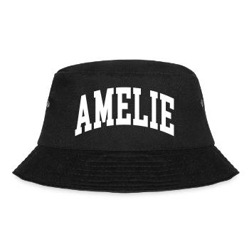 Amelie - Bucket Hat - Schwarz - Vorne - Lela (165cm)