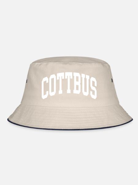 Cottbus - Bucket Hat - Natur/Navy - Vorne