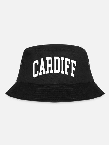 Cardiff - Bucket Hat - black