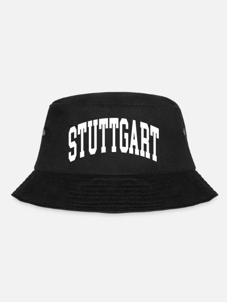 Stuttgart - Bucket Hat - Schwarz