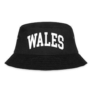 Wales - Bucket Hat - Schwarz - Vorne - Lela (165cm)