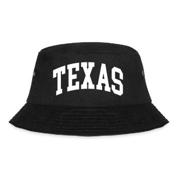 Texas - Bucket Hat - Schwarz - Vorne - Lela (165cm)