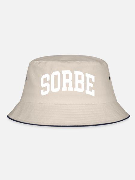 Sorbe - Bucket Hat - Natur/Navy - Vorne