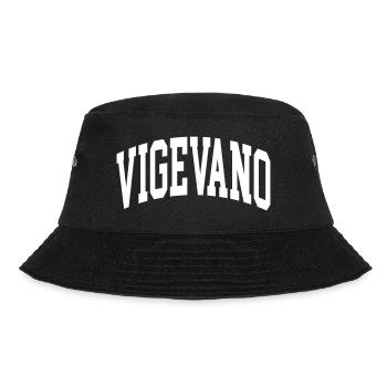 Vigevano - Bucket Hat - Schwarz - Vorne - Lela (165cm)