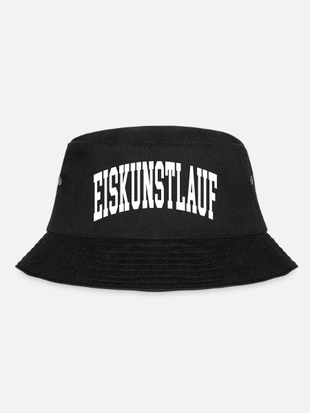 Eiskunstlauf - Bucket Hat - Schwarz