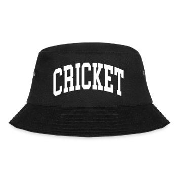 Cricket - Bucket Hat - Schwarz - Vorne - Lela (165cm)