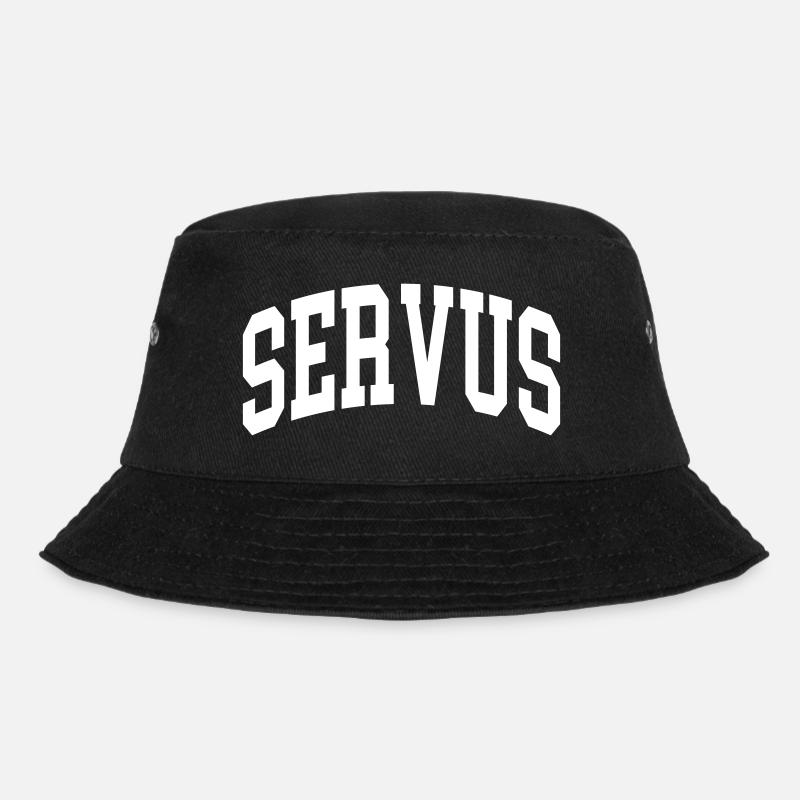 Servus - Bucket Hat - Schwarz