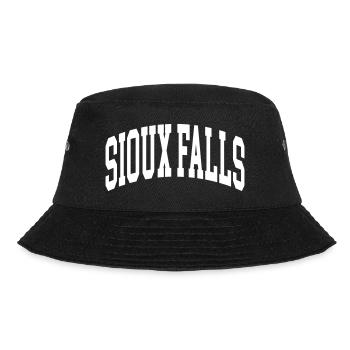 Sioux Falls - Bucket Hat - Schwarz - Vorne - Lela (165cm)