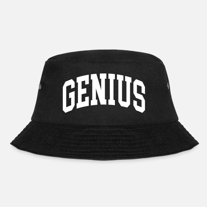 Genius - Bucket Hat - Schwarz