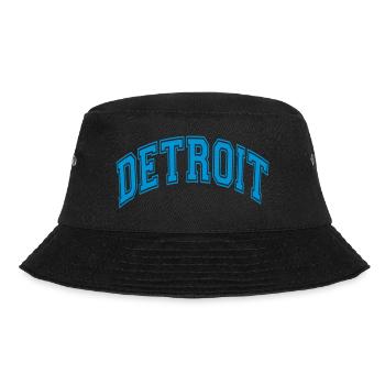 Detroit - Bucket Hat - Schwarz - Vorne - Lela (165cm)