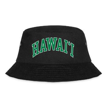 Hawaii - Bucket Hat - Schwarz - Vorne - Lela (165cm)