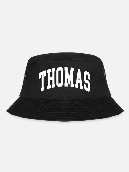 Thomas - Bucket Hat - black