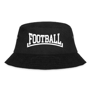 Football - Bucket Hat - Schwarz - Vorne - Lela (165cm)