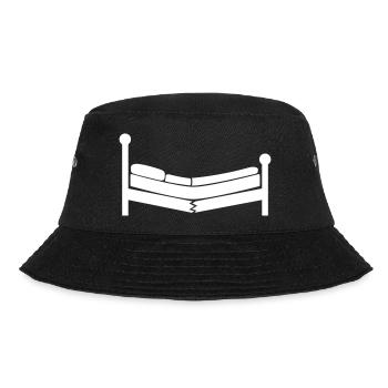 Logo clipart de lit détruit - Bob - noir - Devant - Lela (165cm)