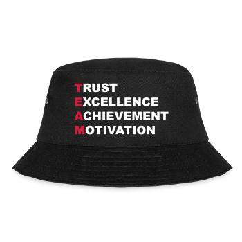 Teamwork - Bucket Hat - Schwarz - Vorne - Lela (165cm)