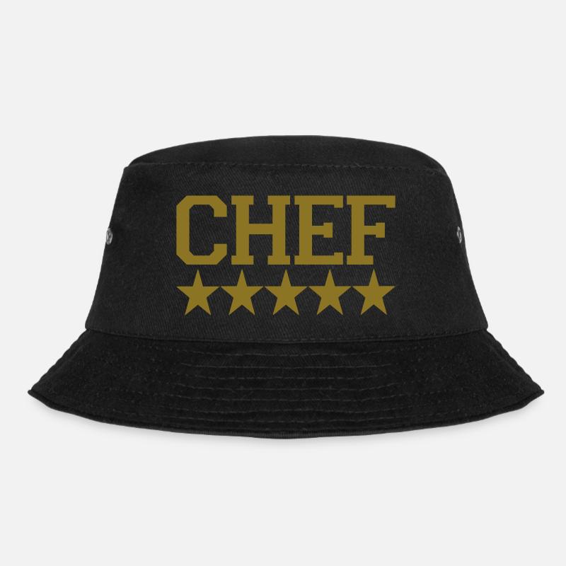 chef - Bucket Hat - Schwarz