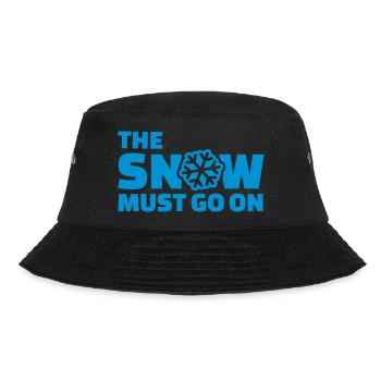 Schnee - Bucket Hat - Schwarz - Vorne - Lela (165cm)