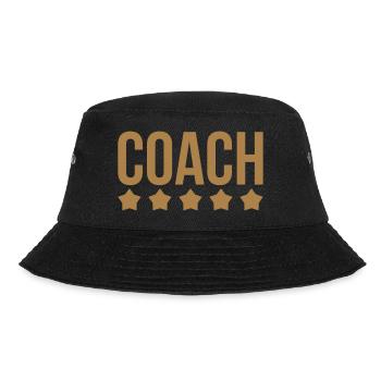 Trainer ***** - Bucket Hat - Schwarz - Vorne - Lela (165cm)