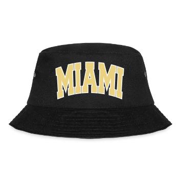 MIAMI College - Bucket Hat - Schwarz - Vorne - Lela (165cm)