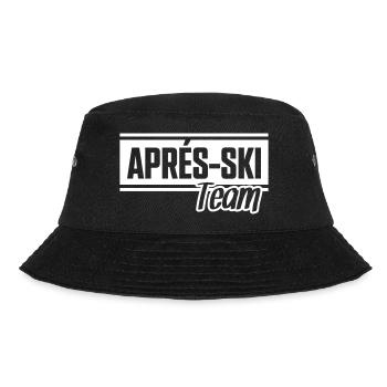 apres ski team - Bucket Hat - Schwarz - Vorne - Lela (165cm)