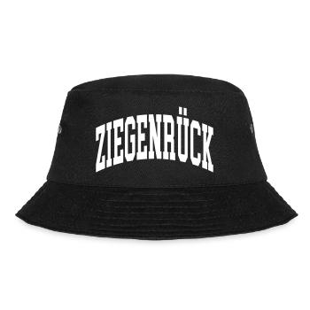 Ziegenrück - Bucket Hat - Schwarz - Vorne - Lela (165cm)