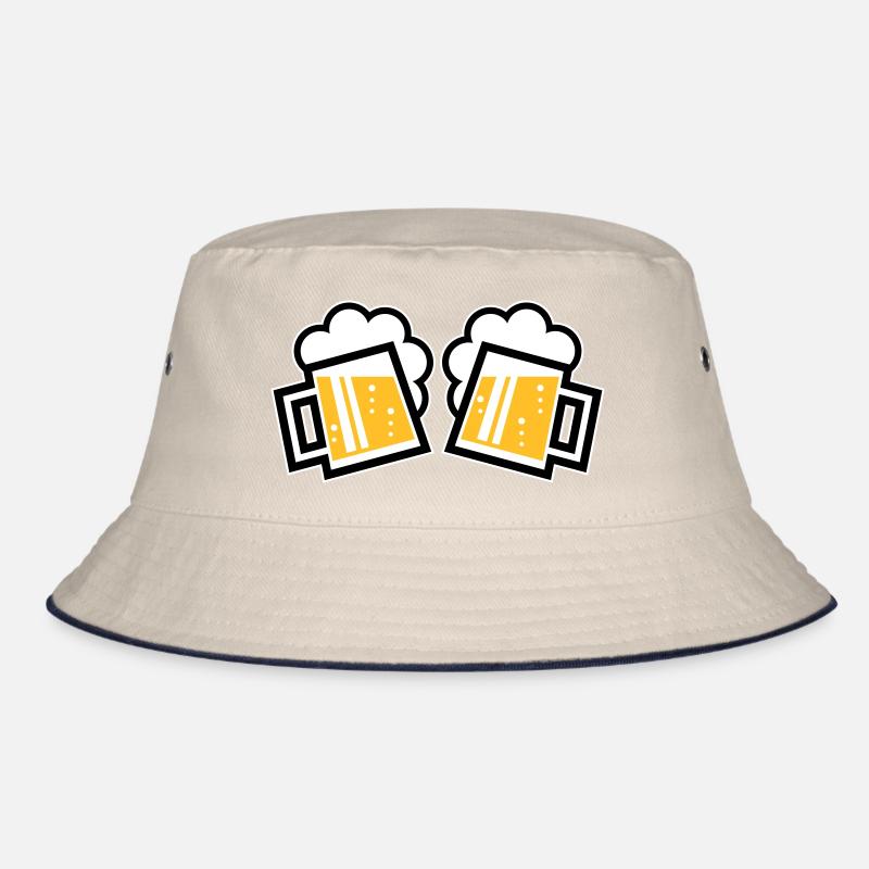 2 Bavarian Beer Mugs To Toast (Ale / 3C) Bucket Hat