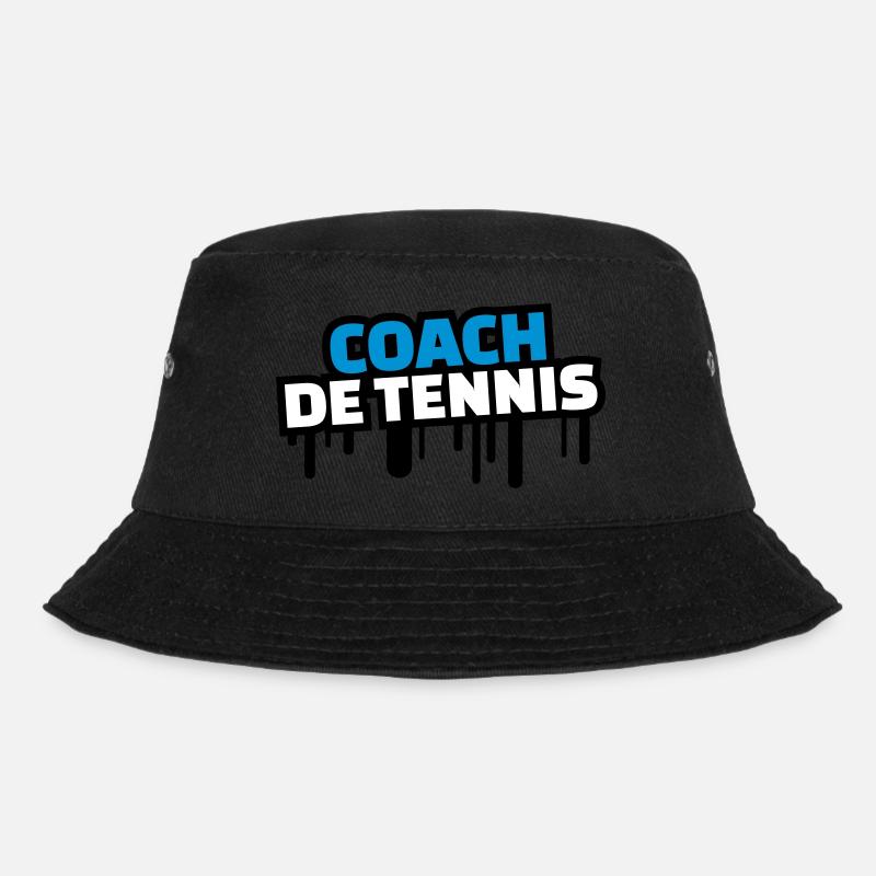 coach de tennis - Bob - noir