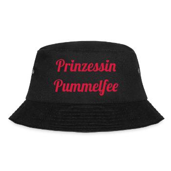 Prinzessin Pummelfee - Bucket Hat - Schwarz - Vorne - Lela (165cm)