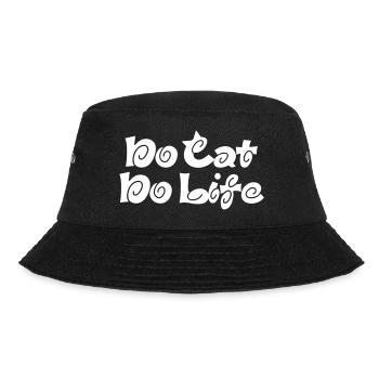 No Cat No Life - Bucket Hat - black - Front - Lela (165cm)