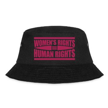 womens rights feminist quote - Bucket Hat - black - Front - Lela (165cm)