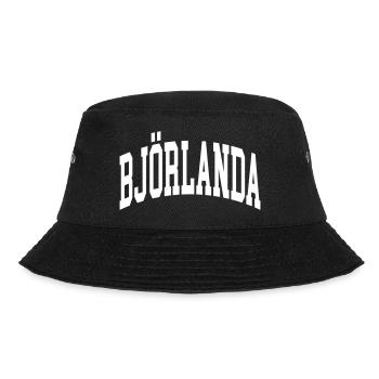 Björlanda - Bucket Hat - Schwarz - Vorne - Lela (165cm)