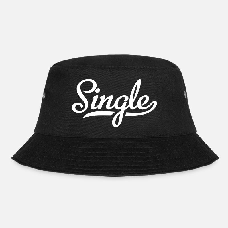 Single - Bucket Hat - Schwarz