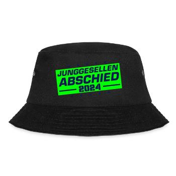 junggesellen abschied 2024 - Bucket Hat - Schwarz - Vorne
