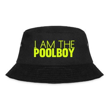 I am the poolbo - Bucket Hat - Schwarz - Vorne - Lela (165cm)