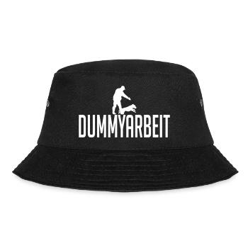 DUMMYARBEIT Hundesport Apportieren - Bucket Hat - Schwarz - Vorne - Lela (165cm)