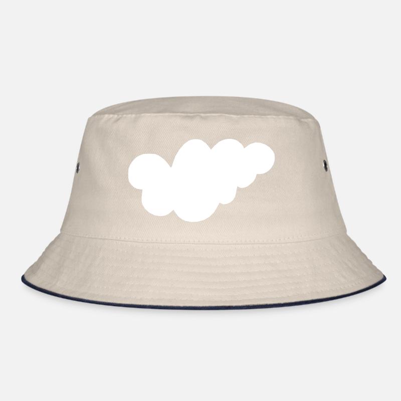 Weather Cloud Clouds Rain Sky Vector 1 Bucket Hat