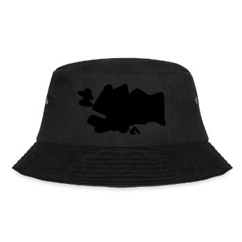 BLACK SPLASH - Bucket Hat - Schwarz - Vorne - Lela (165cm)