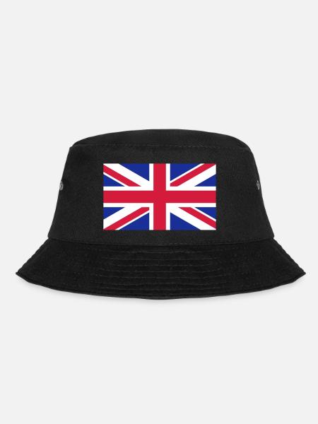 drapeau_royaume_uni - Bucket Hat - Schwarz