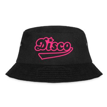 Disco_V1 - Bucket Hat - Schwarz - Vorne - Lela (165cm)