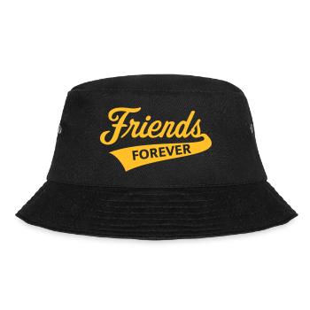 Friends Forever (Friendship/ Best Buddies) - Bucket Hat - black - Front - Lela (165cm)