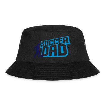 Kicker Soccer Dad Logo - Bucket Hat - Schwarz - Vorne - Lela (165cm)