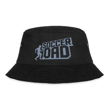 Ball Sport Soccer Dad - Bucket Hat - Schwarz - Vorne - Lela (165cm)