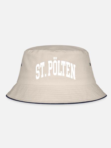 St. Pölten - Bucket Hat - Natur/Navy - Vorne