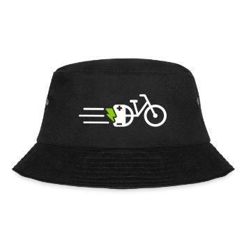 ebike e-bike ebike - Bucket Hat - Schwarz - Vorne - Lela (165cm)